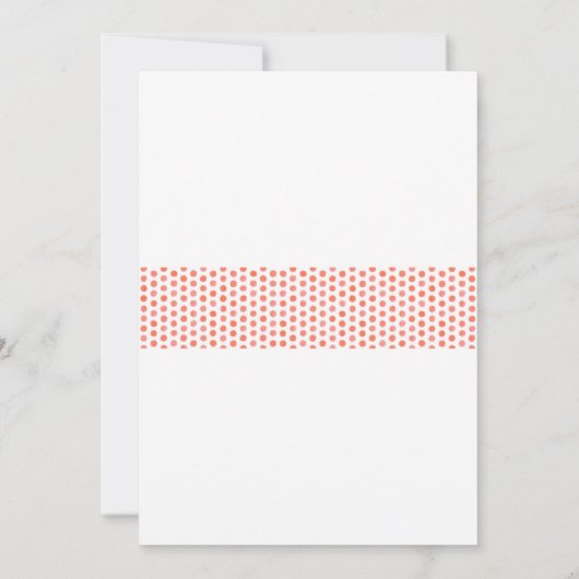 Baby Fox Baby Shower Einladung - Mädchen (Rückseite)