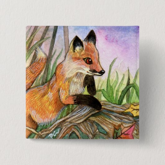 Baby Fox Button (Vorderseite)