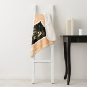 Baby Fox Custom Ultrasound Picture Sherpa Blanket Sherpadecke (Beispiel)