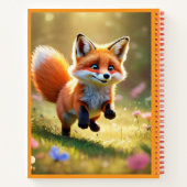 "Baby Fox Entdeckungen" Notizblock (Rückseite)