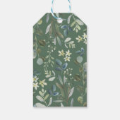 Baby Fox Eucalyptus Greenerage Foliage Shower Fevo Geschenkanhänger (Rückseite)