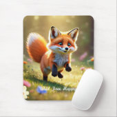 "Baby Fox Frolics" Mousepad (Mit Mouse)