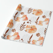 Baby Fox Geschenkpapier (Ungerollt)