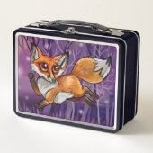 Baby Fox Metall Brotdose (Vorderseite)