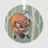 Baby Fox Ornament (Rückseite)