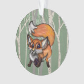 Baby Fox Ornament (Vorderseite)