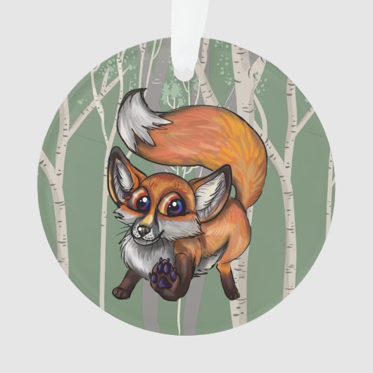 Baby Fox Ornament (Vorderseite)