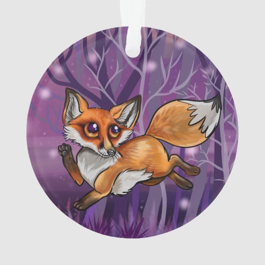 Baby Fox Ornament (Rückseite)