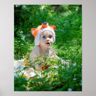 Baby Fox Poster
