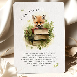 Baby Fox Reading Books für Baby Showeinlage