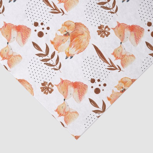 Baby Fox Seidenpapier (Ausschnitt)