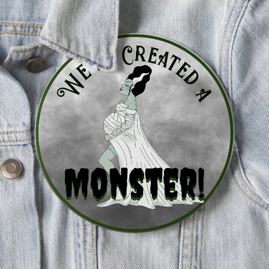 Baby Frankenstein Duwer Button (Beispiel)