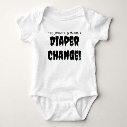 Baby Frankenstein Strampler (Vorderseite)