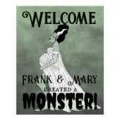 Baby Frankenstein Welcome Poster (Vorderseite)