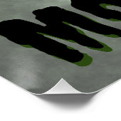 Baby Frankenstein Welcome Poster (Ecke)