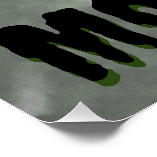 Baby Frankenstein Welcome Poster (Ecke)