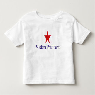 Baby Frau Präsidentin Kleinkind T-shirt