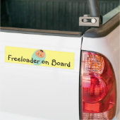 Baby, Freeloader an Bord #2 - Autoaufkleber (Auf Lkw)