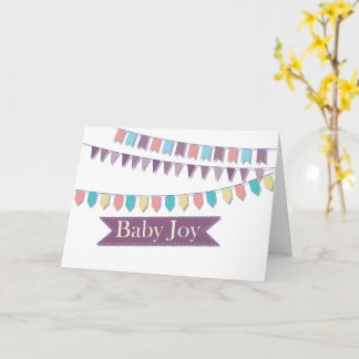 Baby Freude Karte