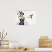 Baby Freya Poster (Küche)