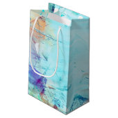 Baby frisst die Fische (19. Februar - 20. März) Kleine Geschenktüte (Rückseite Schrägansicht)