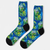 Baby Frog Crew Socks Socken (Linkes Detail)