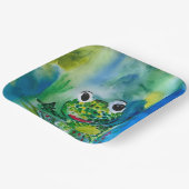 Baby Frog Pappteller (Gewinkelt)