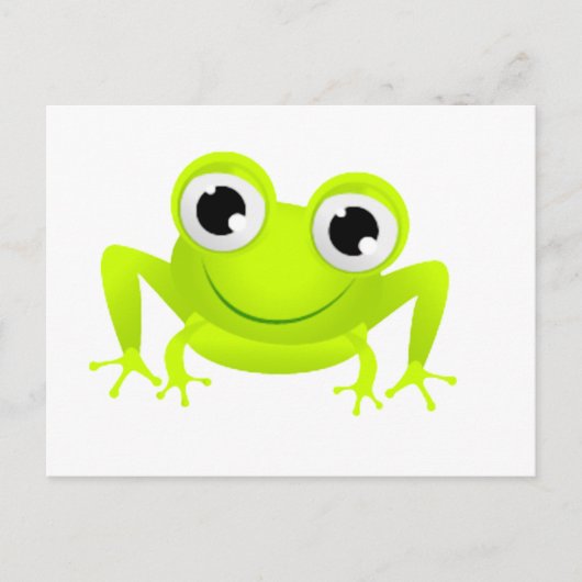Baby Frog Postkarte (Vorderseite)