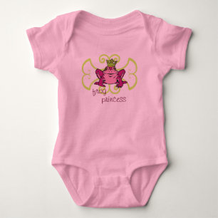 Baby Frog Princess Strampler