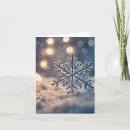 Baby Frosty Feiertagskarte (Vorderseite)