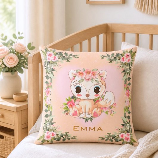 Baby Fuchs | Personalisiert Kissen