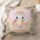 Baby Fuchs | Personalisiert Kissen (Decke)