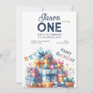 Baby Fun Erster Geburtstag Einladung
