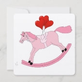 Baby-Fuß-Abdruck-Duschen-Einladungs-Mitteilung Einladung (Rückseite)