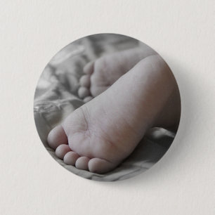 Baby-Füße Button