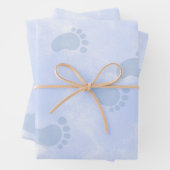 Baby Füße Geschenkpapier Set (Beispiel)
