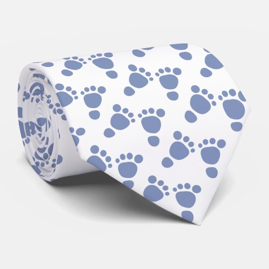 Baby-Füße Krawatte (Gerollt)