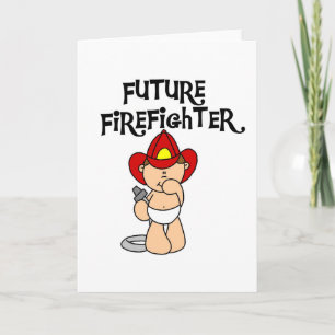 Baby Future Firefighter - Tshirts und Geschenke Karte