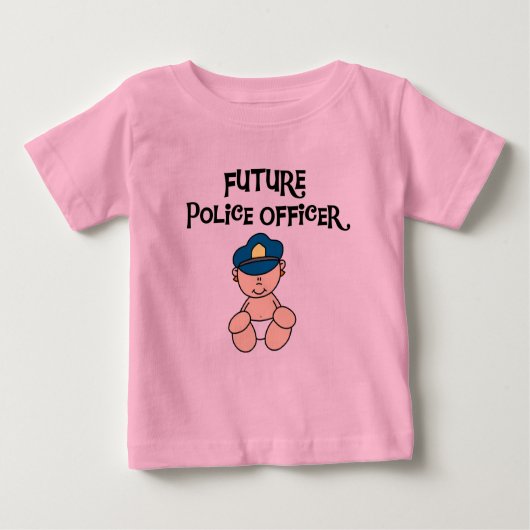 Baby Future Police Officer - Tshirts und Geschenke (Vorderseite)