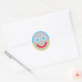 Baby Futz-Tamago Runder Aufkleber (Umschlag)