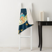 Baby Ganesha mit Mond und Sternen Sherpadecke (Beispiel)