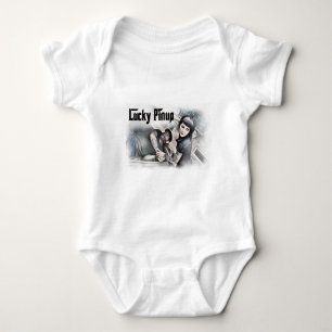 Baby-GangsterPinup Baby Strampler