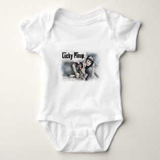 Baby-GangsterPinup Baby Strampler