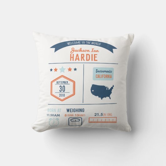 Baby-Geburts-Notfall Kissen (Vorderseite)