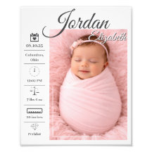 Baby-Geburtsfoto
