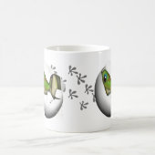 Baby-Gecko im Ei Kaffeetasse (Mittel)