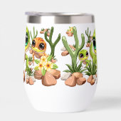 Baby Geckos Niedlich Cartoon Characters (Rechts)