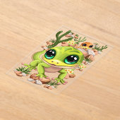 Baby Geckos Niedlich Cartoon Characters Acryleinladungen (Ablage )