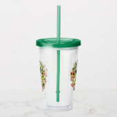 Baby Geckos Niedlich Cartoon Characters Acryltrinkbecher (Rechts)