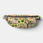 Baby Geckos Niedlich Cartoon Characters Bauchtasche (Ablage )